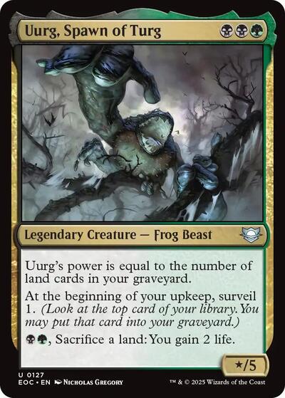 Uurg, Spawn of Turg (Commander: Edge of Eternities) Near Mint