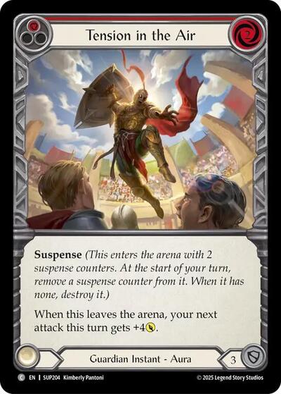 Tension in the Air (Red) (Super Slam) Near Mint