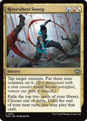 Riverwheel Sweep (Tarkir: Dragonstorm) Near Mint