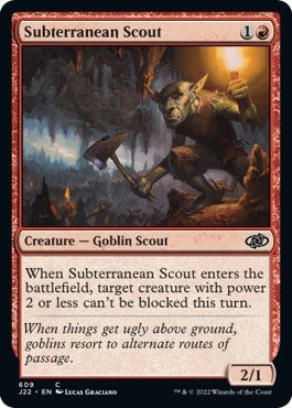 Subterranean Scout (Jumpstart 2022) Near Mint