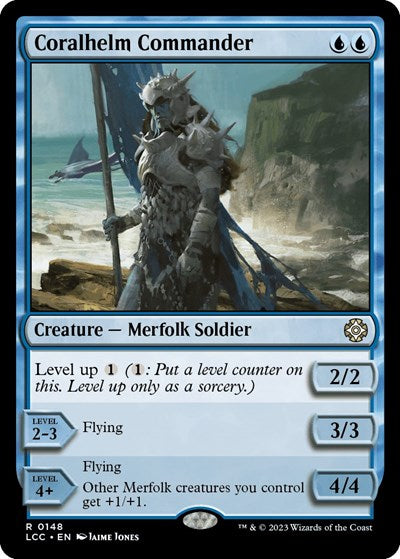 Coralhelm Commander (Commander: The Lost Caverns of Ixalan) Near Mint