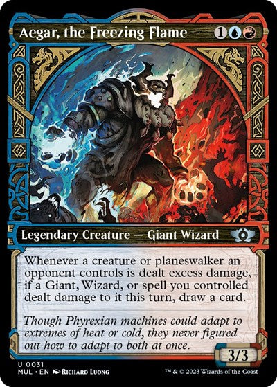Aegar, the Freezing Flame (March of the Machine: Multiverse Legends) Near Mint
