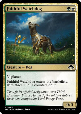 Faithful Watchdog (Modern Horizons 3) Near Mint Foil