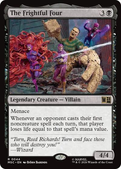 The Frightful Four (Commander: Marvel Super Heroes) Near Mint