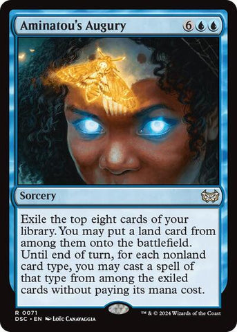 Aminatou's Augury (Commander: Duskmourn: House of Horror) Near Mint