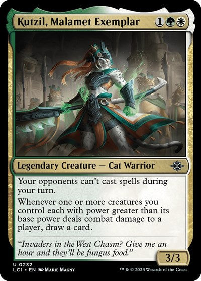 Kutzil, Malamet Exemplar (The Lost Caverns of Ixalan) Near Mint