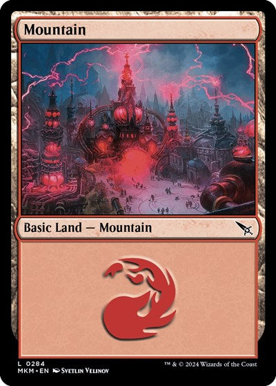 Mountain (0284) (Murders at Karlov Manor) Near Mint Foil
