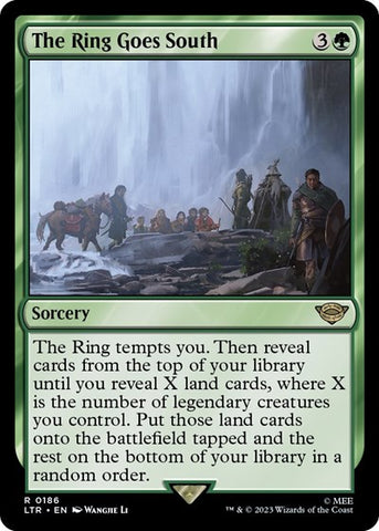 The Ring Goes South (Universes Beyond: The Lord of the Rings: Tales of Middle-earth) Near Mint Foil