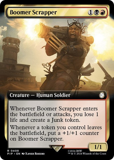 Boomer Scrapper (Extended Art) (Universes Beyond: Fallout) Near Mint