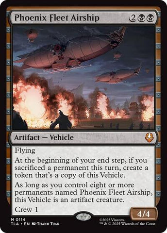 Phoenix Fleet Airship (Avatar: The Last Airbender) Near Mint Foil