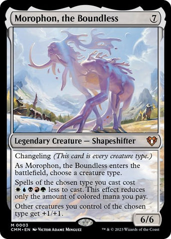 Morophon, the Boundless (Commander Masters) Near Mint