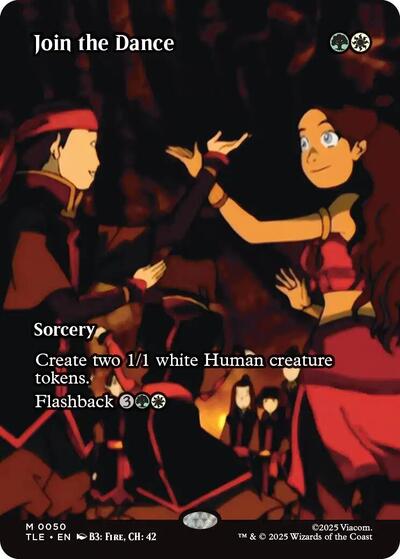 Join the Dance (Borderless) (Avatar: The Last Airbender: Eternal-Legal) Near Mint Foil
