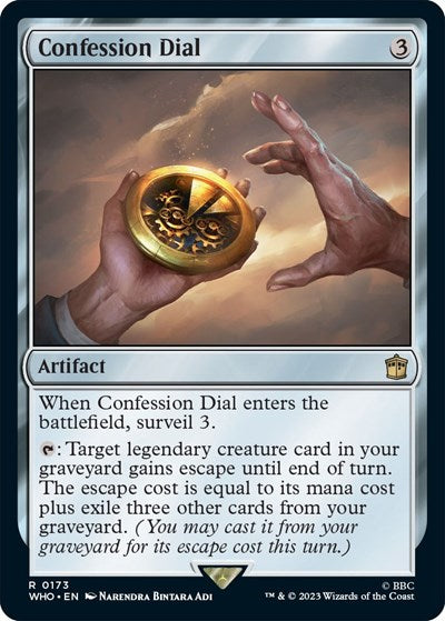 Confession Dial (Universes Beyond: Doctor Who) Near Mint