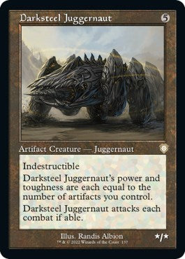 Darksteel Juggernaut (Commander: The Brothers' War) Near Mint