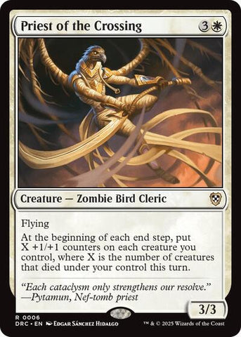 Priest of the Crossing (Commander: Aetherdrift) Near Mint