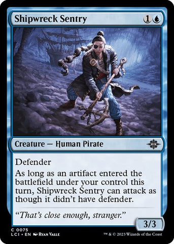 Shipwreck Sentry (The Lost Caverns of Ixalan) Near Mint Foil