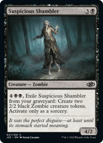 Suspicious Shambler (Jumpstart 2022) Near Mint