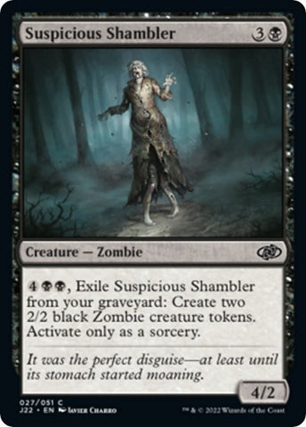 Suspicious Shambler (Jumpstart 2022) Near Mint