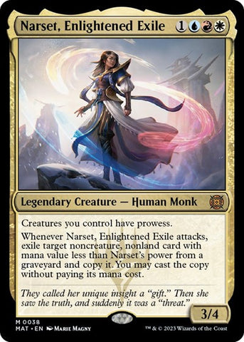 Narset, Enlightened Exile (March of the Machine: The Aftermath) Near Mint