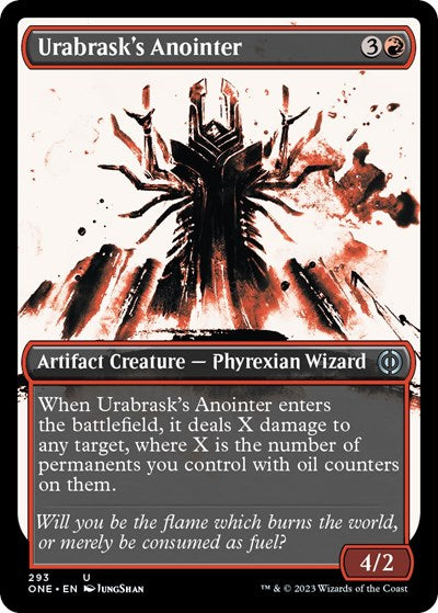 Urabrask's Anointer (Showcase) (Phyrexia: All Will Be One) Near Mint Foil