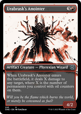 Urabrask's Anointer (Showcase) (Phyrexia: All Will Be One) Near Mint Foil