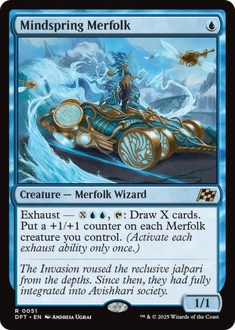 Mindspring Merfolk (Aetherdrift) Near Mint