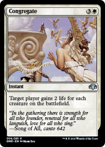 Congregate (Dominaria Remastered) Near Mint