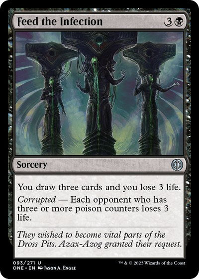 Feed the Infection (Phyrexia: All Will Be One) Near Mint Foil