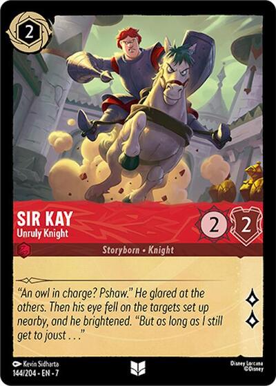 Sir Kay - Unruly Knight (Archazia's Island) Near Mint