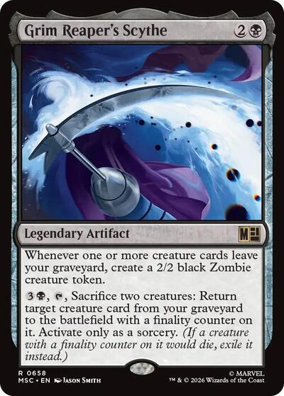 Grim Reaper's Scythe (Commander: Marvel Super Heroes) Near Mint