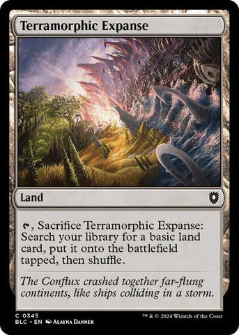 Terramorphic Expanse (Commander: Bloomburrow) Near Mint