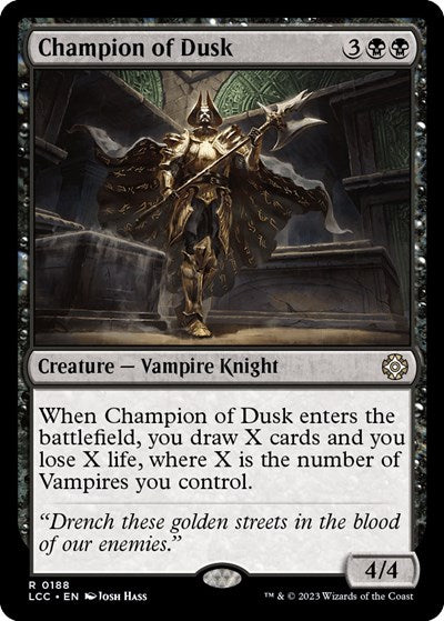 Champion of Dusk (Commander: The Lost Caverns of Ixalan) Near Mint
