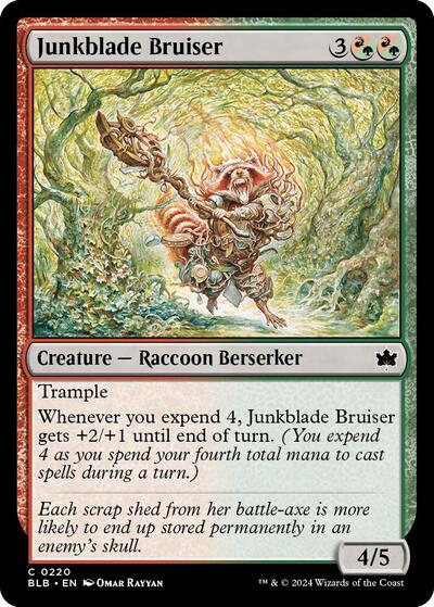 Junkblade Bruiser (Bloomburrow) Near Mint Foil