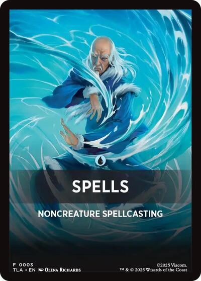 Spells Theme Card (Avatar: The Last Airbender) Near Mint