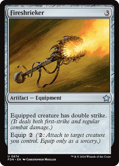 Fireshrieker (Foundations) Near Mint