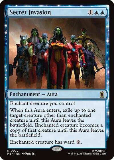 Secret Invasion (Marvel Super Heroes) Near Mint Foil