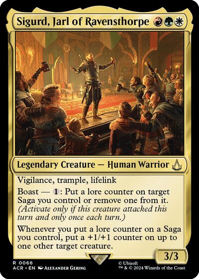 Sigurd, Jarl of Ravensthorpe (Universes Beyond: Assassin's Creed) Near Mint Foil
