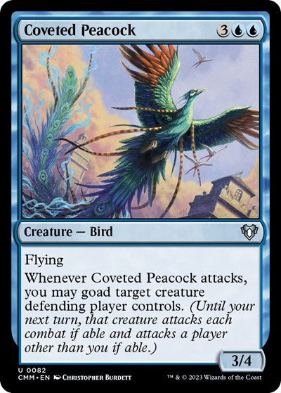 Coveted Peacock (Commander Masters) Near Mint