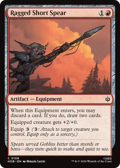 Ragged Short Spear (The Hobbit) Near Mint Foil