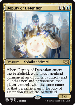 Deputy of Detention (Ravnica Allegiance) Near Mint
