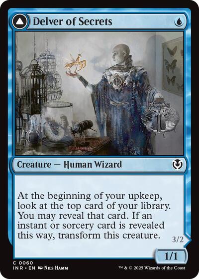 Delver of Secrets (Innistrad Remastered) Near Mint Foil