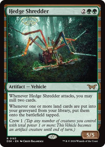 Hedge Shredder (Duskmourn: House of Horror) Near Mint