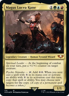 Magus Lucea Kane (Universes Beyond: Warhammer 40K) Near Mint Foil