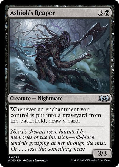 Ashiok's Reaper (Wilds of Eldraine) Near Mint