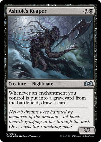 Ashiok's Reaper (Wilds of Eldraine) Near Mint