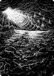 Plains (79/81) Art Card (Art Series: Innistrad: Crimson Vow) Near Mint