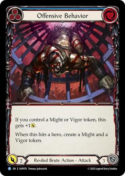 Offensive Behavior (Super Slam) Near Mint