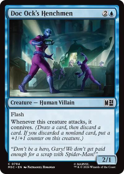 Doc Ock's Henchmen (Commander: Marvel Super Heroes) Near Mint Foil