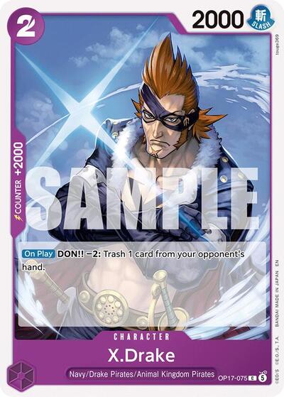 X.Drake (The World's Strongest Warriors) Near Mint