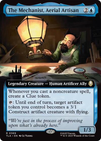The Mechanist, Aerial Artisan (Extended Art) (Avatar: The Last Airbender) Near Mint Foil